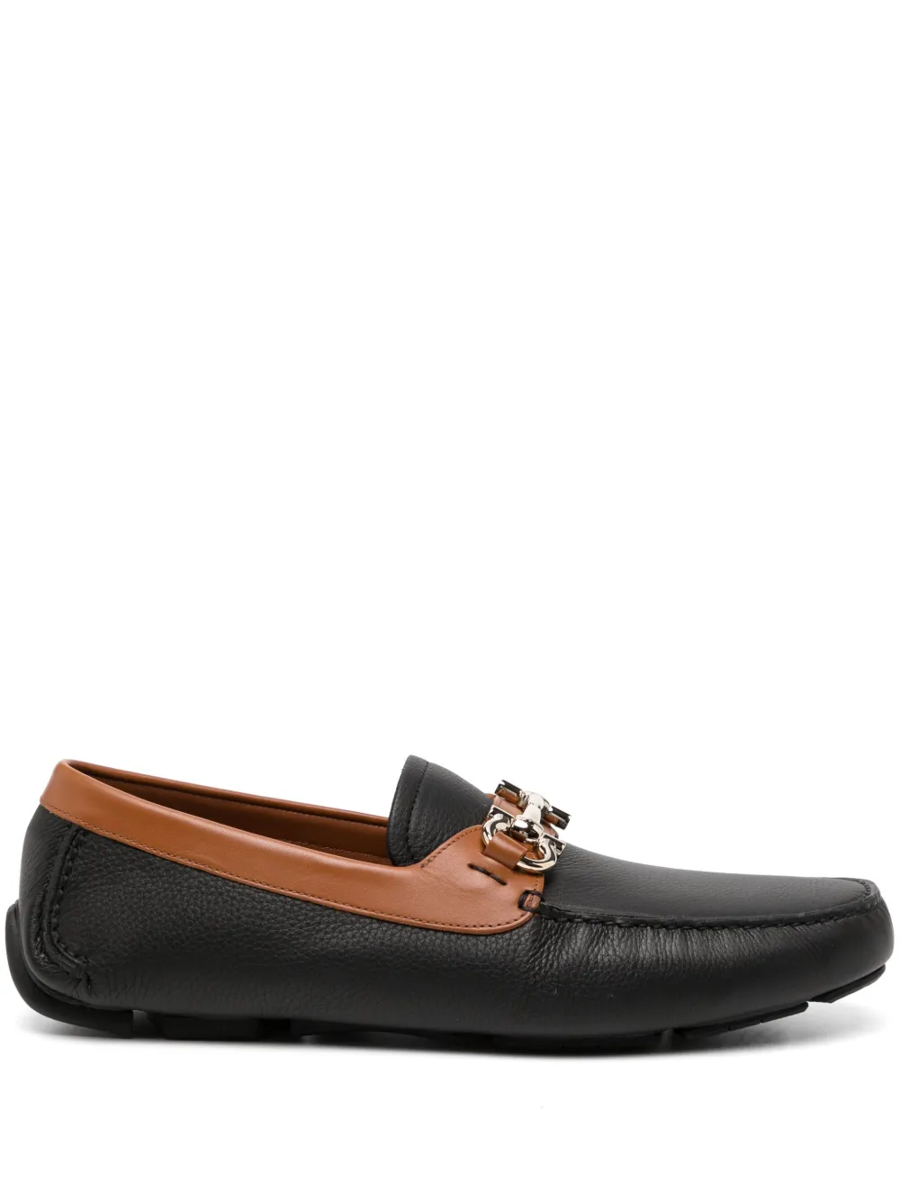 

Кожаные лоферы Ferragamo, черный