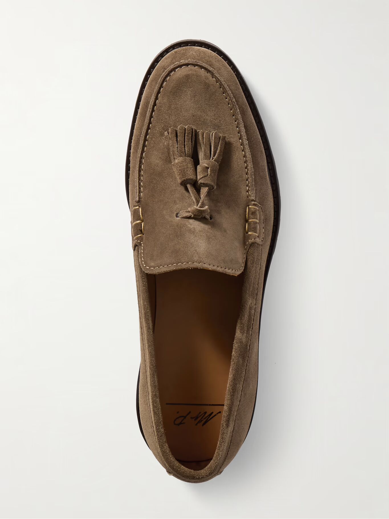 

Замшевые мокасины с кисточками Scott MR P., зеленый