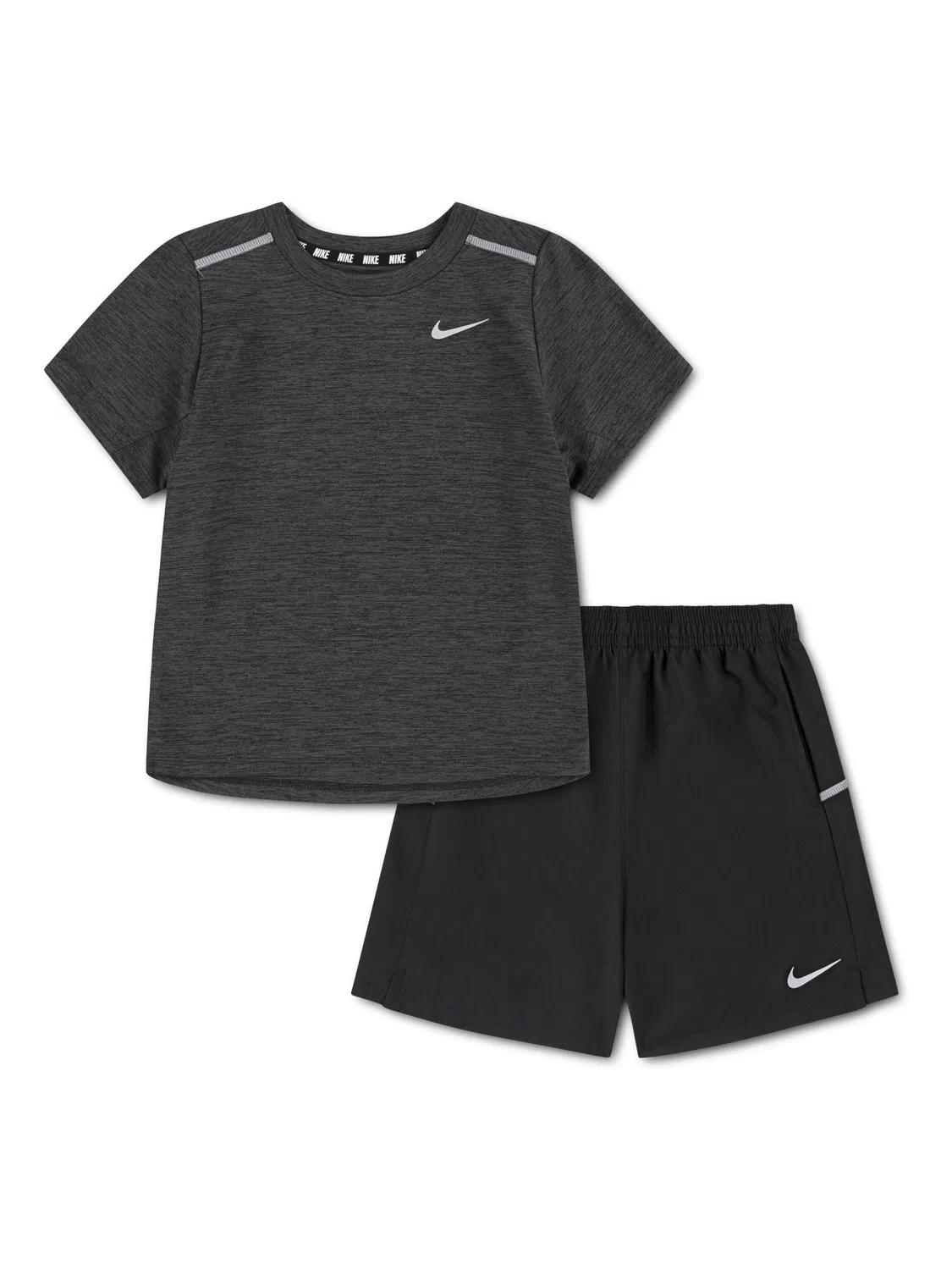 Спортивный комплект Dri-FIT Miler Short Set Nike, черный