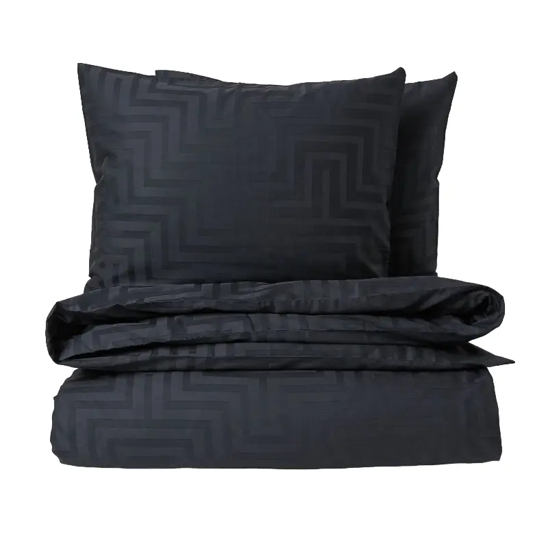 

Комплект двуспального постельного белья H&M Home Cotton satin, серый
