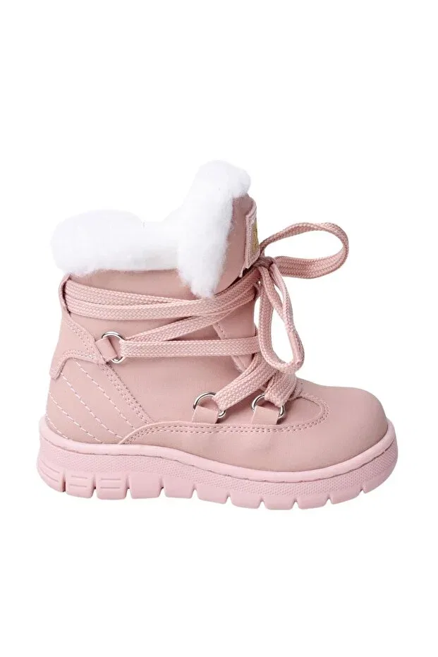Детские ботинки для девочек с принтом Kappa powder kids boots Vicco, Pink