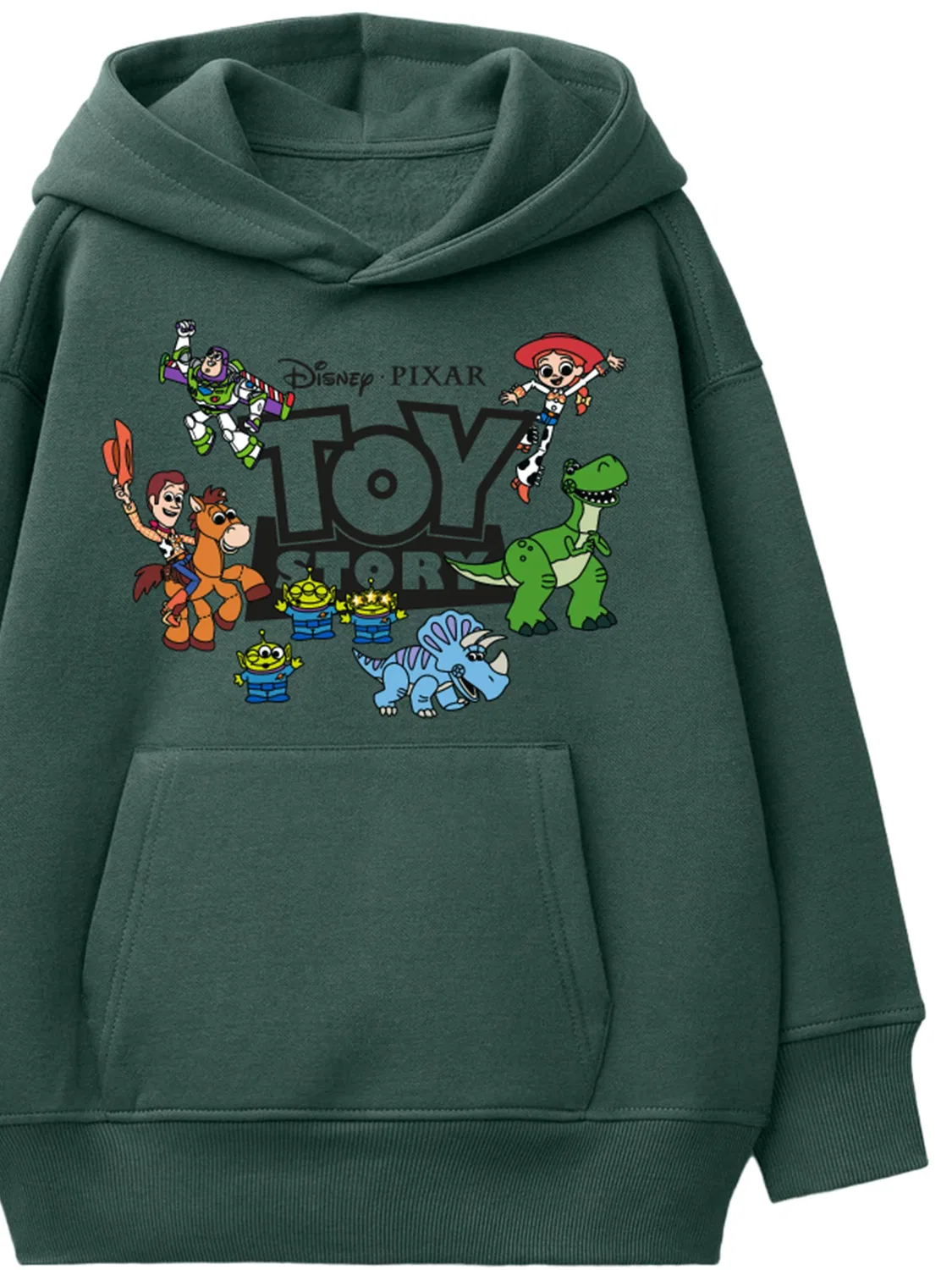 Худи Toy Story Rags & Rascals, зеленый — фото 2