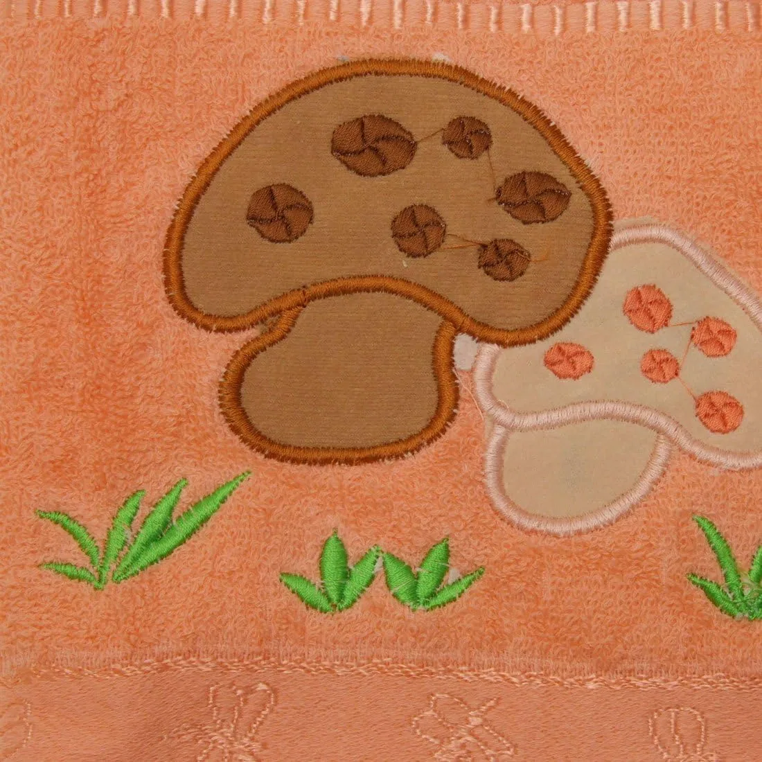Махровая салфетка для ванны Ruilogod, 54,5 x 26,75 дюйма, Orange — фото 2