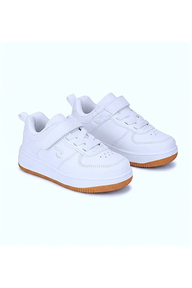 Детские туфли для мальчиков с ортопедической стелькой Smart Gps Tracking Children's Shoes Safe Steps - (With Instant Location Notification) Sepona, White — фото 4
