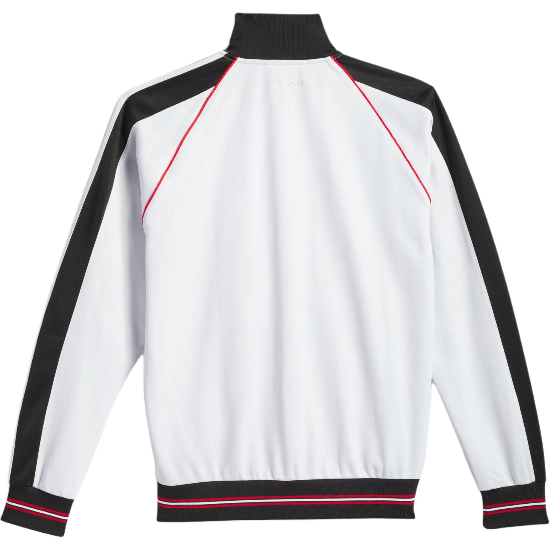 Adidas Originals Трековый пиджак Tyshawn, Crystal White/Black/Light Scarlet — фото 4