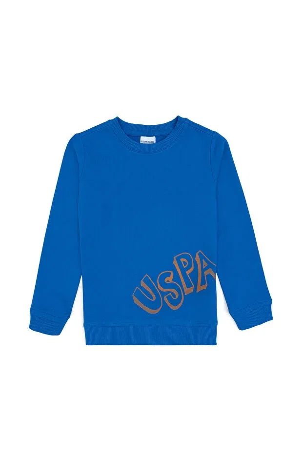 Детские свитшот для мальчиков с длинным рукавом U.S. Polo Assn., Dark Blue — фото 3