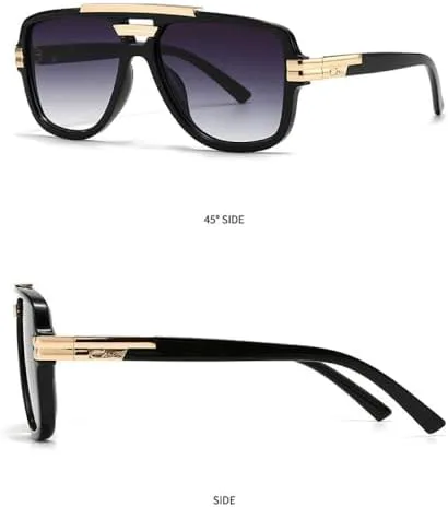 

Модные солнцезащитные очки 2026 года для мужчин и женщин, в стиле ретро, ​​винтаж, для вождения, классические очки с защитой от УФ-излучения UV400 MTZJH, C5