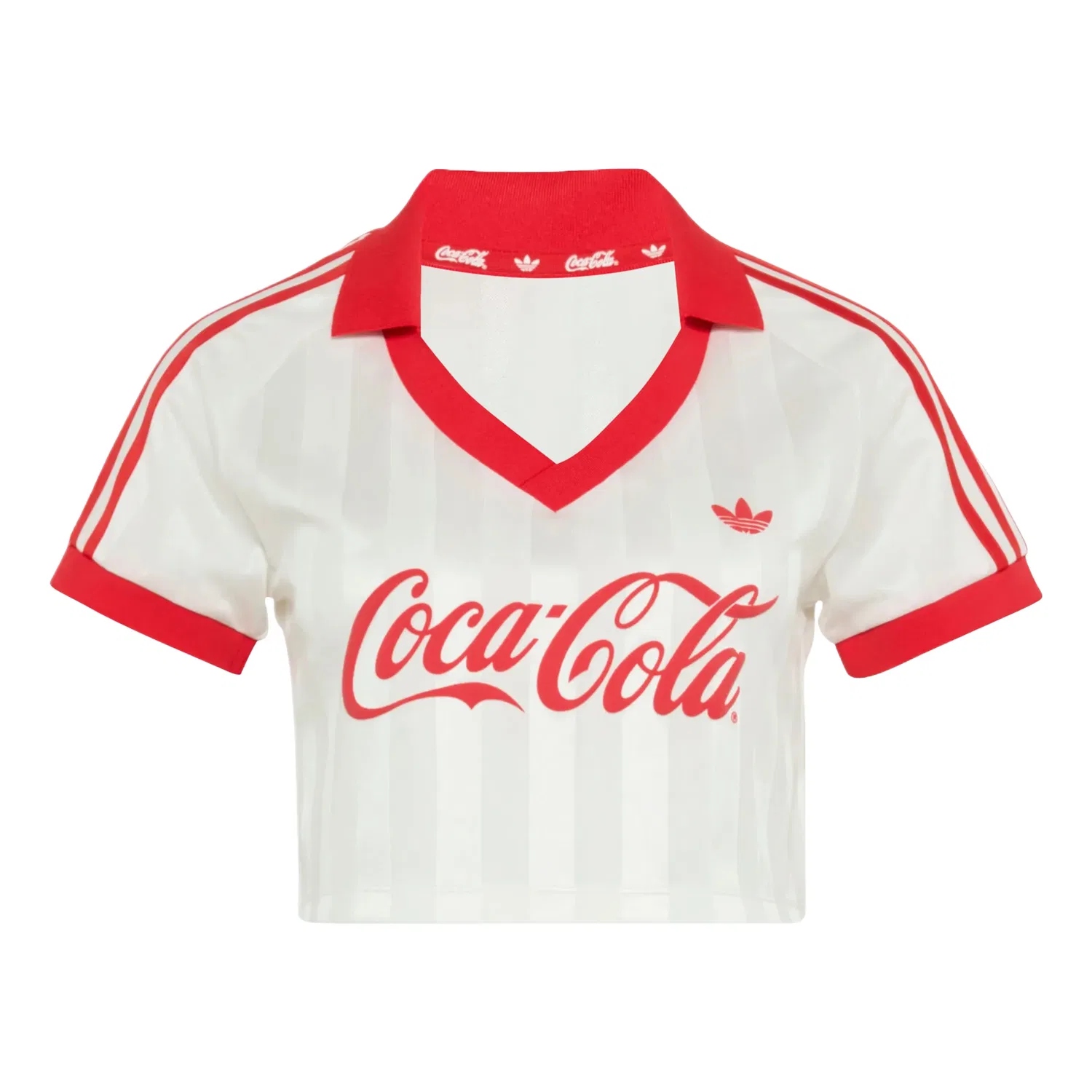 Женская футболка-джерси с принтом Adidas x Coca-Cola модель White, белый