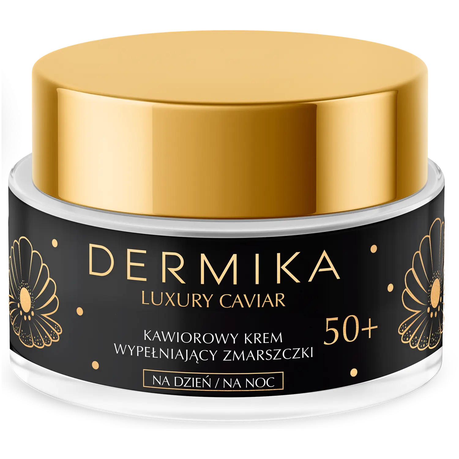 

Dermika Luxury Caviar дневной и ночной крем от морщин на лице 50+, 50 мл