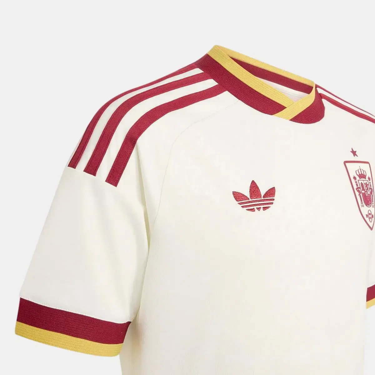 Детская футболка для мальчиков с длинным рукавом España Mundial 2026 adidas, Blanco — фото 4