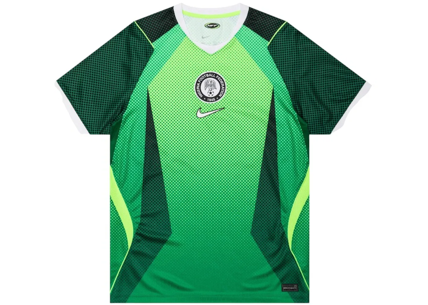 Мужская футбольная джерси с принтом Nike Jersey, Pine Green/Electric Green