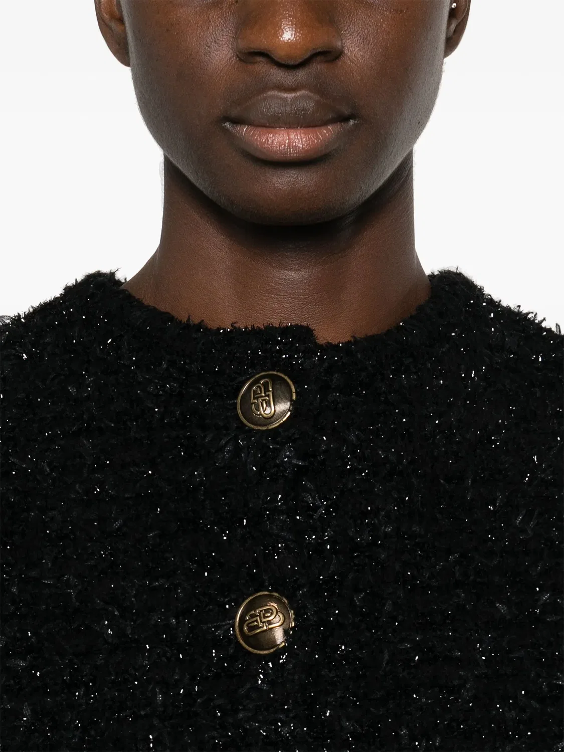 Balenciaga Короткая черная куртка — фото 2