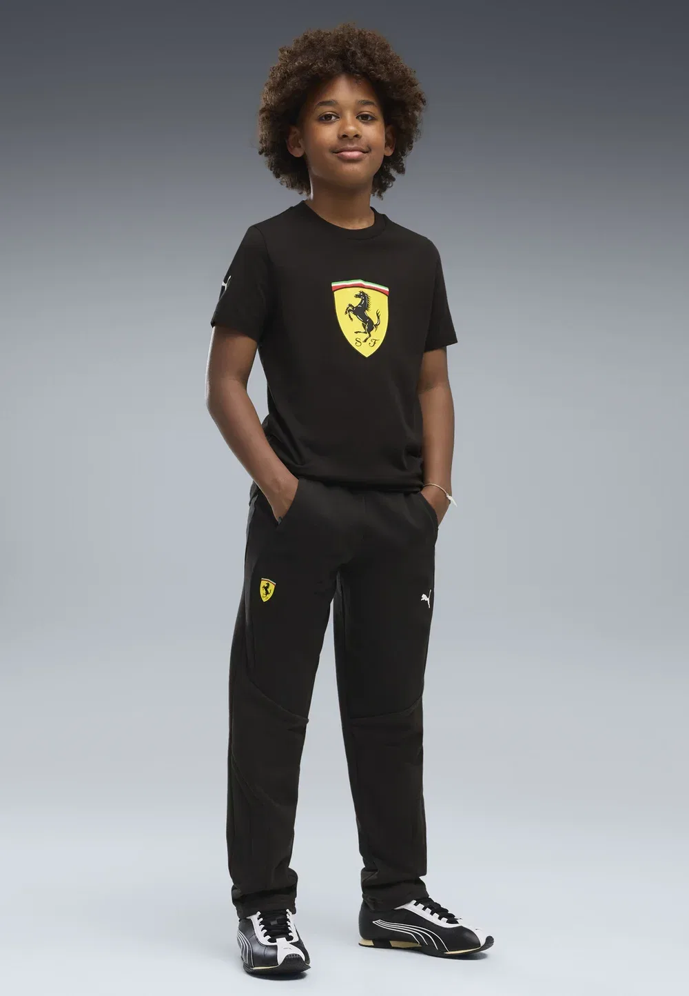 Спортивные штаны Ferrari для тренировок (унисекс) Puma, Black