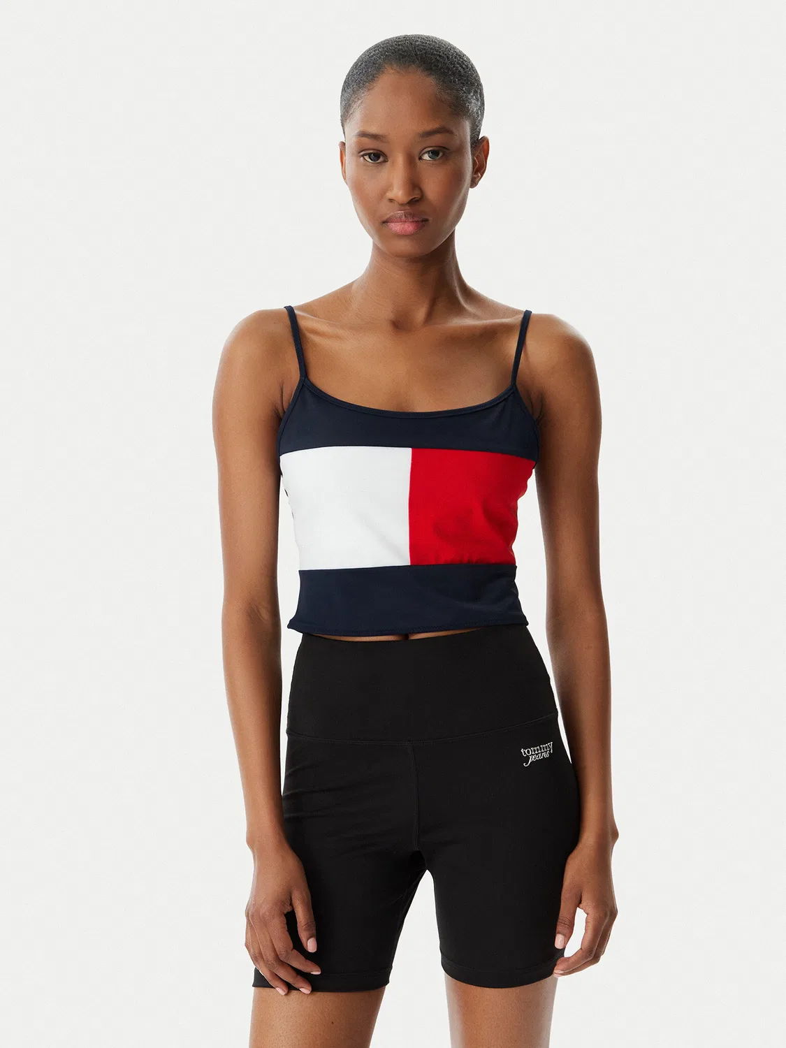 Женский топ Tommy Hilfiger, темно-синий