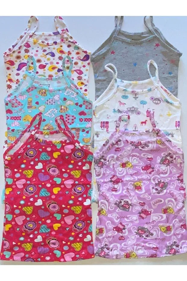 Детское хлопковое белье для девочек Tutku, Mixed Color Combination