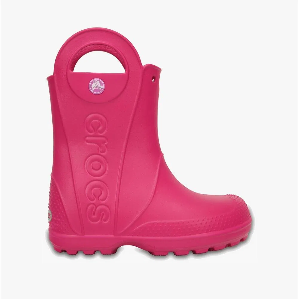 Детские резиновые сапоги Croslite Crocs, Роза