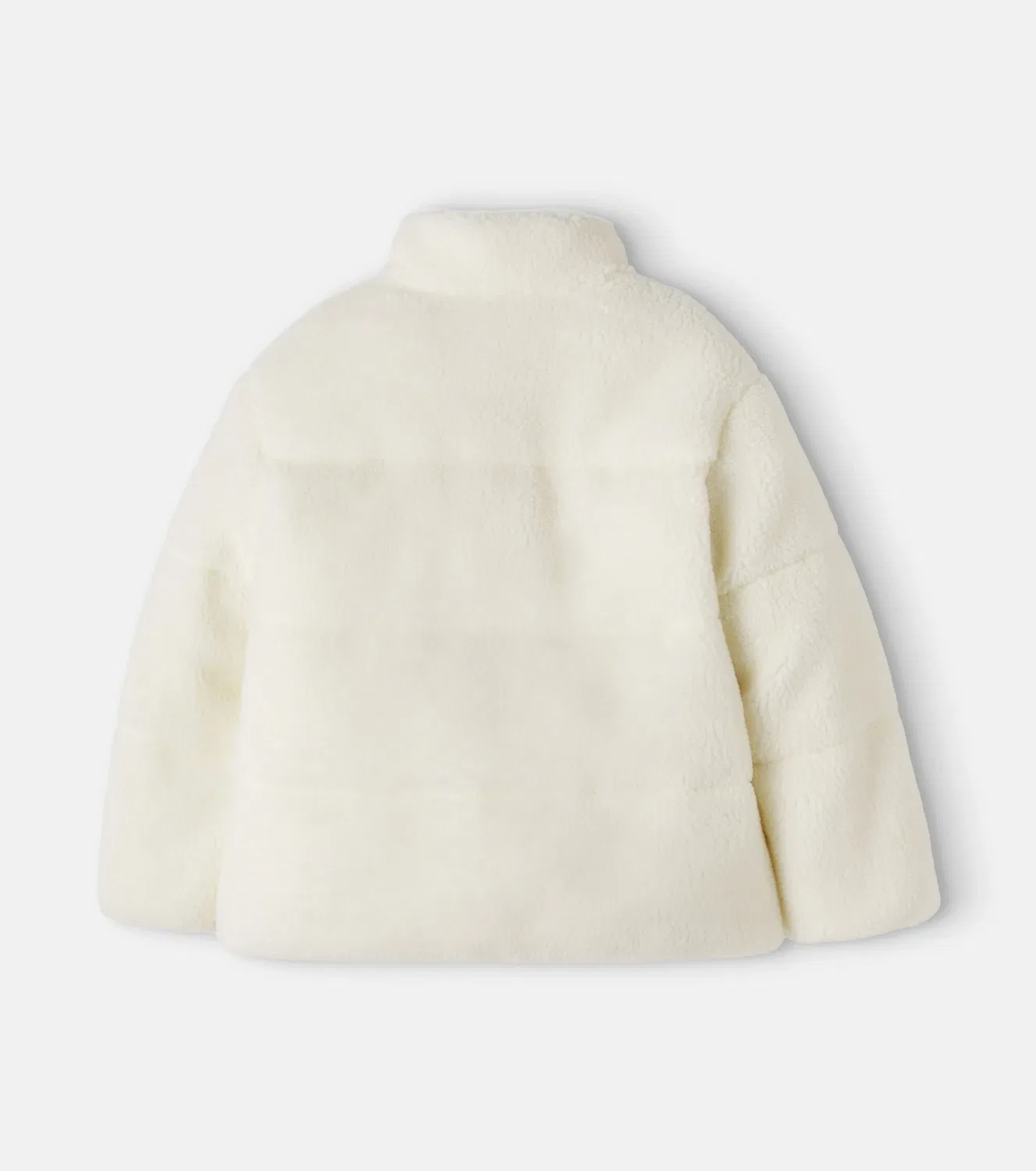 Легкая куртка с вышивкой Moncler Enfant, белый — фото 2