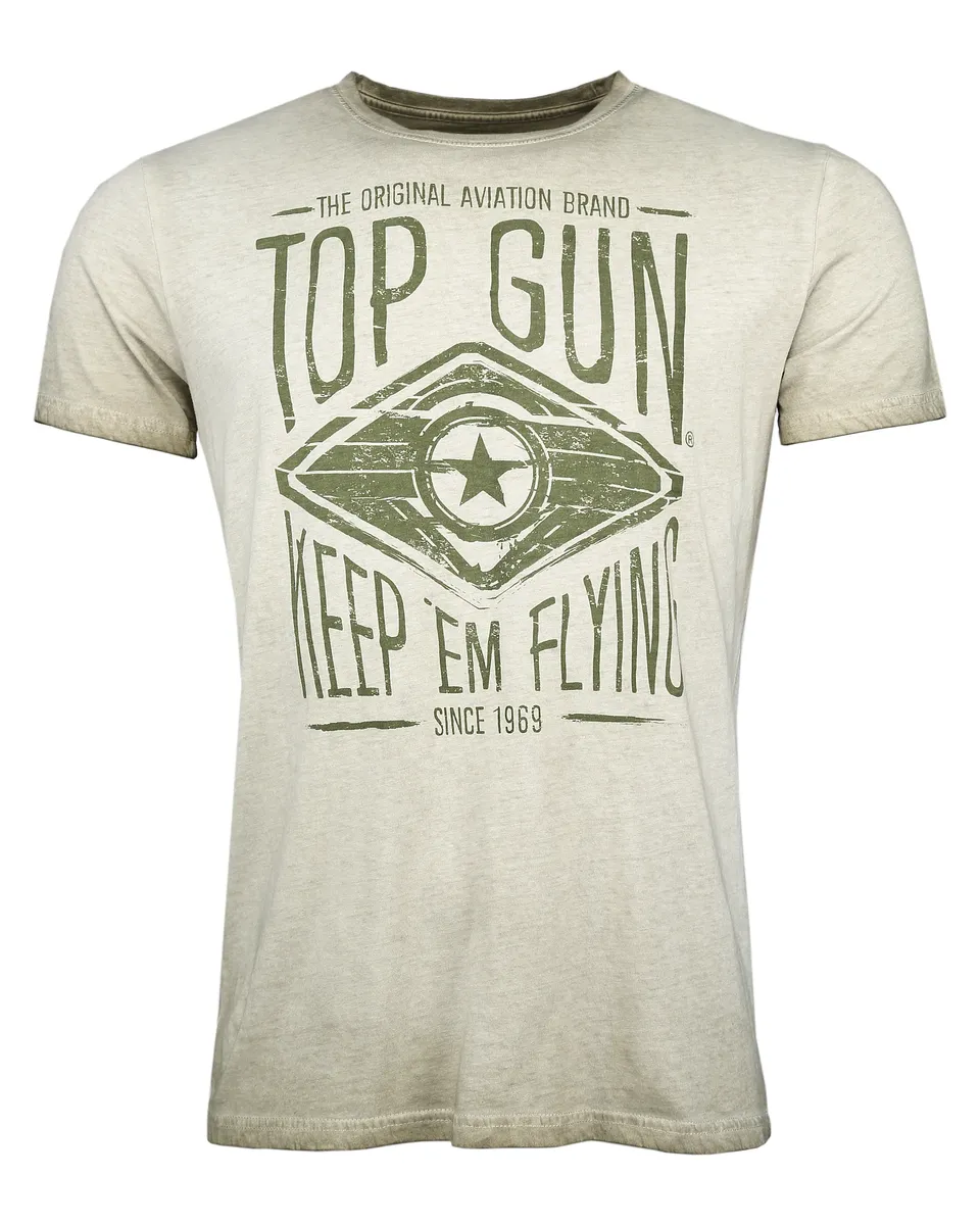 

Футболка TOP GUN "Growl TG20191042", оливковый