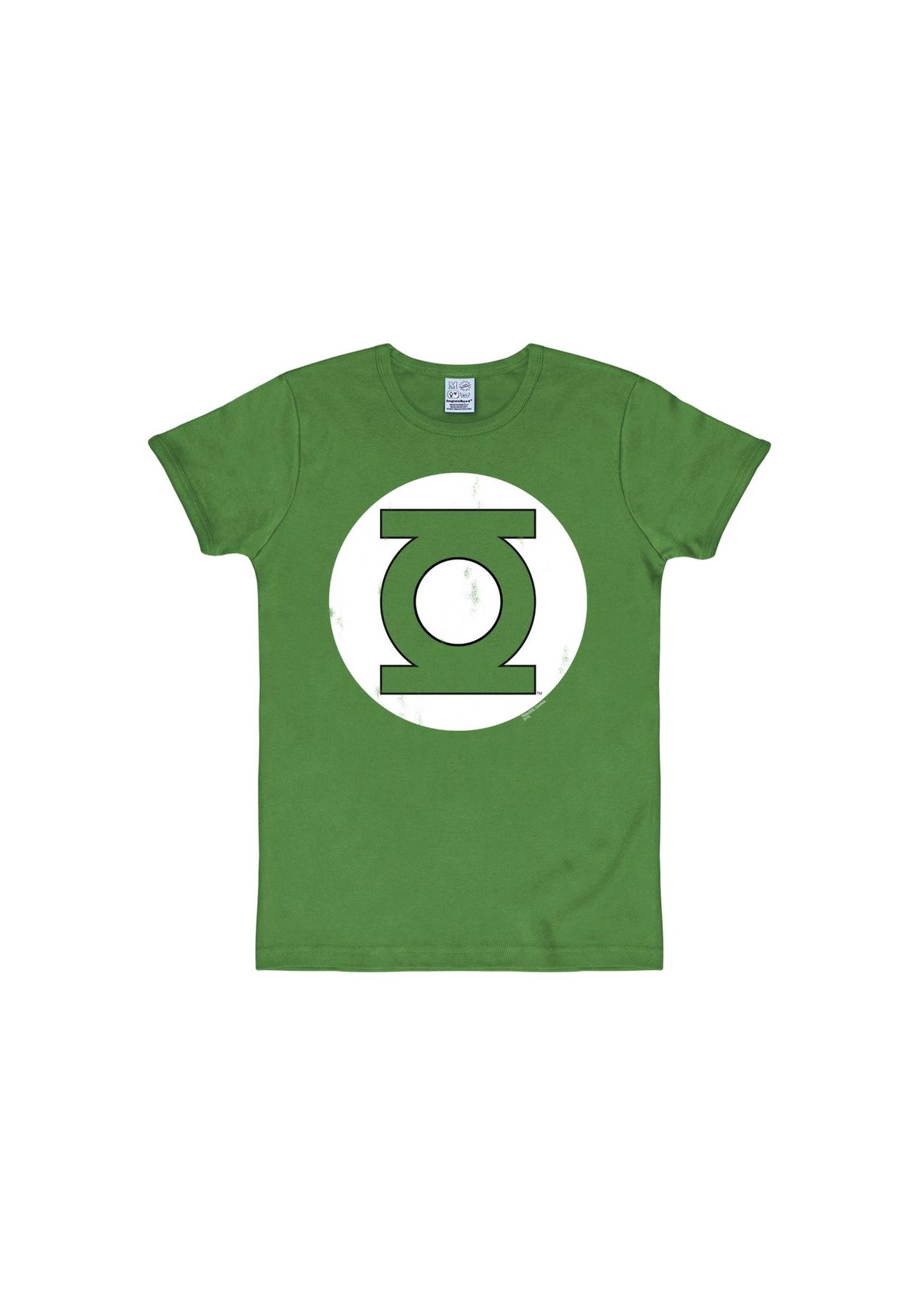 

Футболка приталенного кроя с логотипом Green Lantern LOGOSHIRT, зеленый
