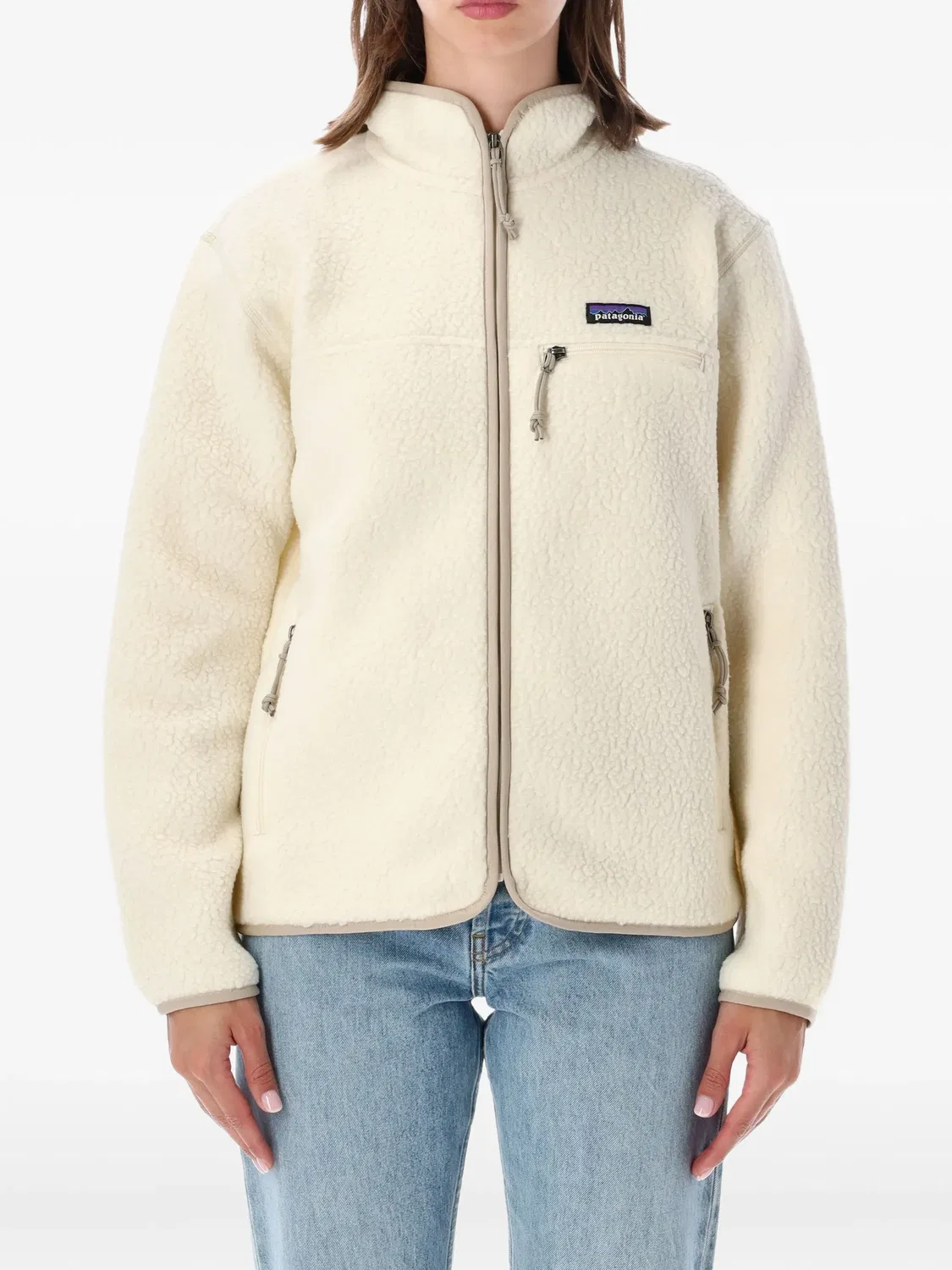 Куртка на молнии Retro Pile Patagonia, нейтральные цвета