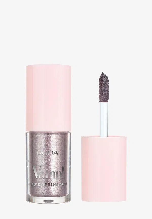 Жидкие тени shimmering finish, Vamp! liquid eyeshadow, Pupa Milano, Smokey Lilac, 4 мл