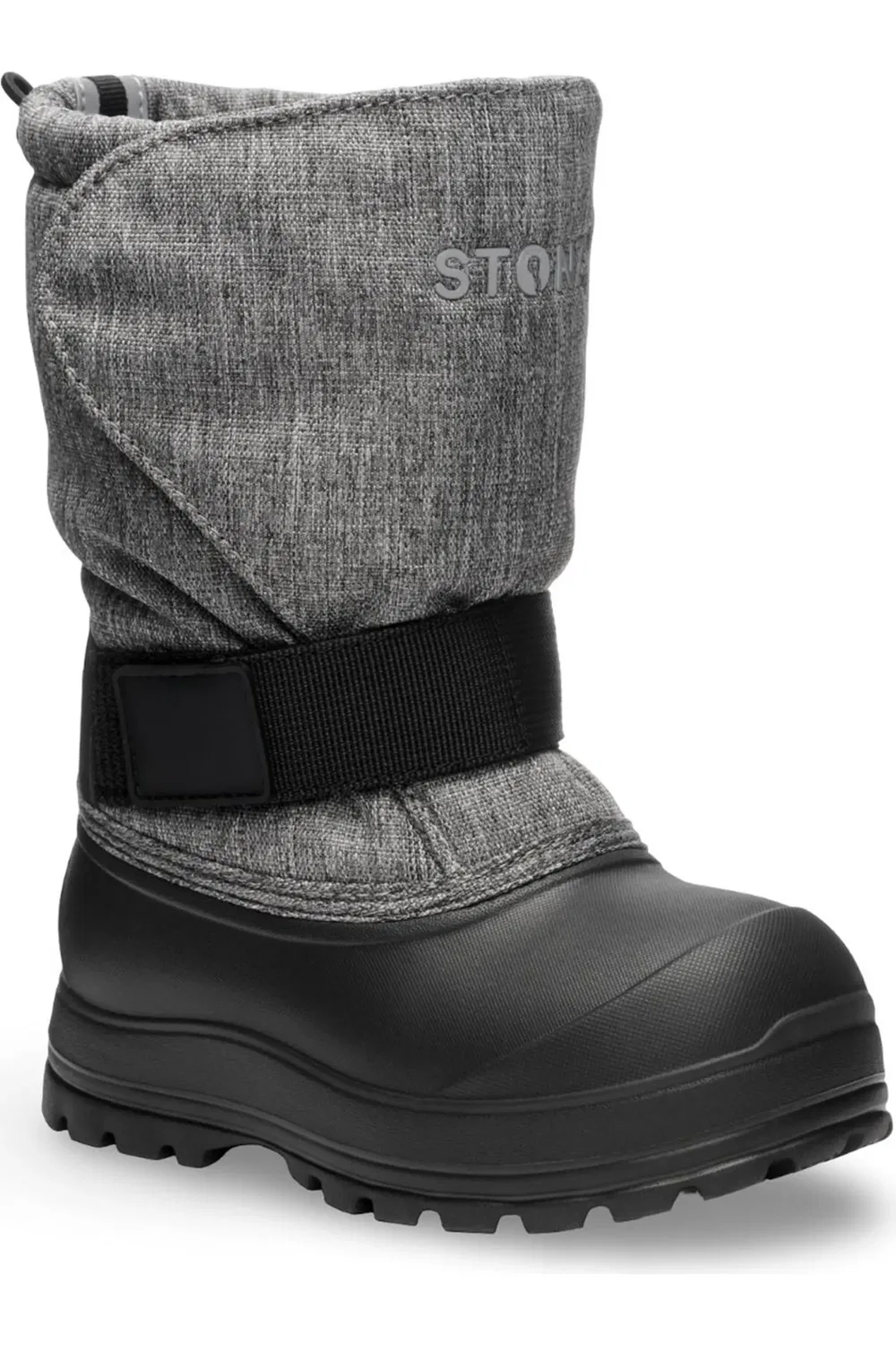 Детские зимние ботинки утепленные сверхлегкие Trek Stonz, Heather Grey