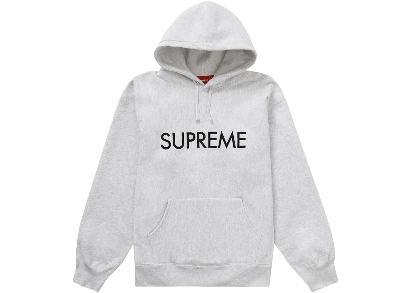 Мужская худи Supreme, Ash Grey