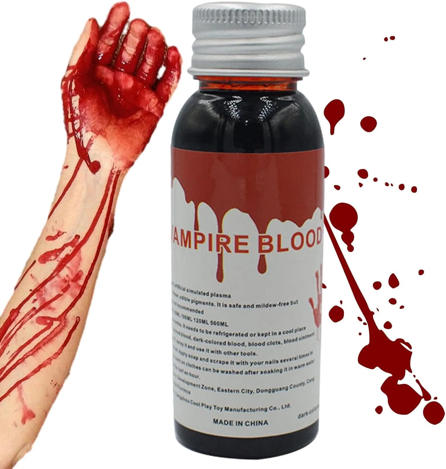 Искусственная кровь для грима Vampire Blood, 100 мл