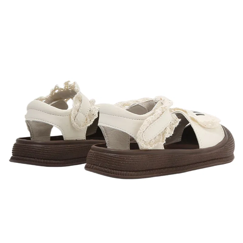 Детские ботинки для малышей с защитой от скольжения Beige MAIBUXIONG, Beige — фото 4