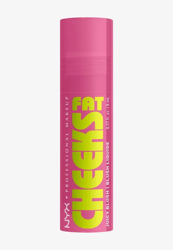 Румяна жидкие Fat cheeks blush Nyx Professional Makeup, 8 мл, Plum Pop, цвет plum pop — фото 2