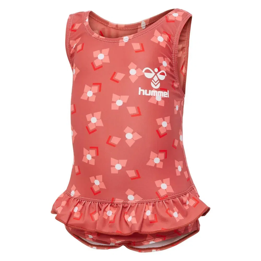 Детский купальник для девочек с принтом Hmlfilippa Hummel, Pink