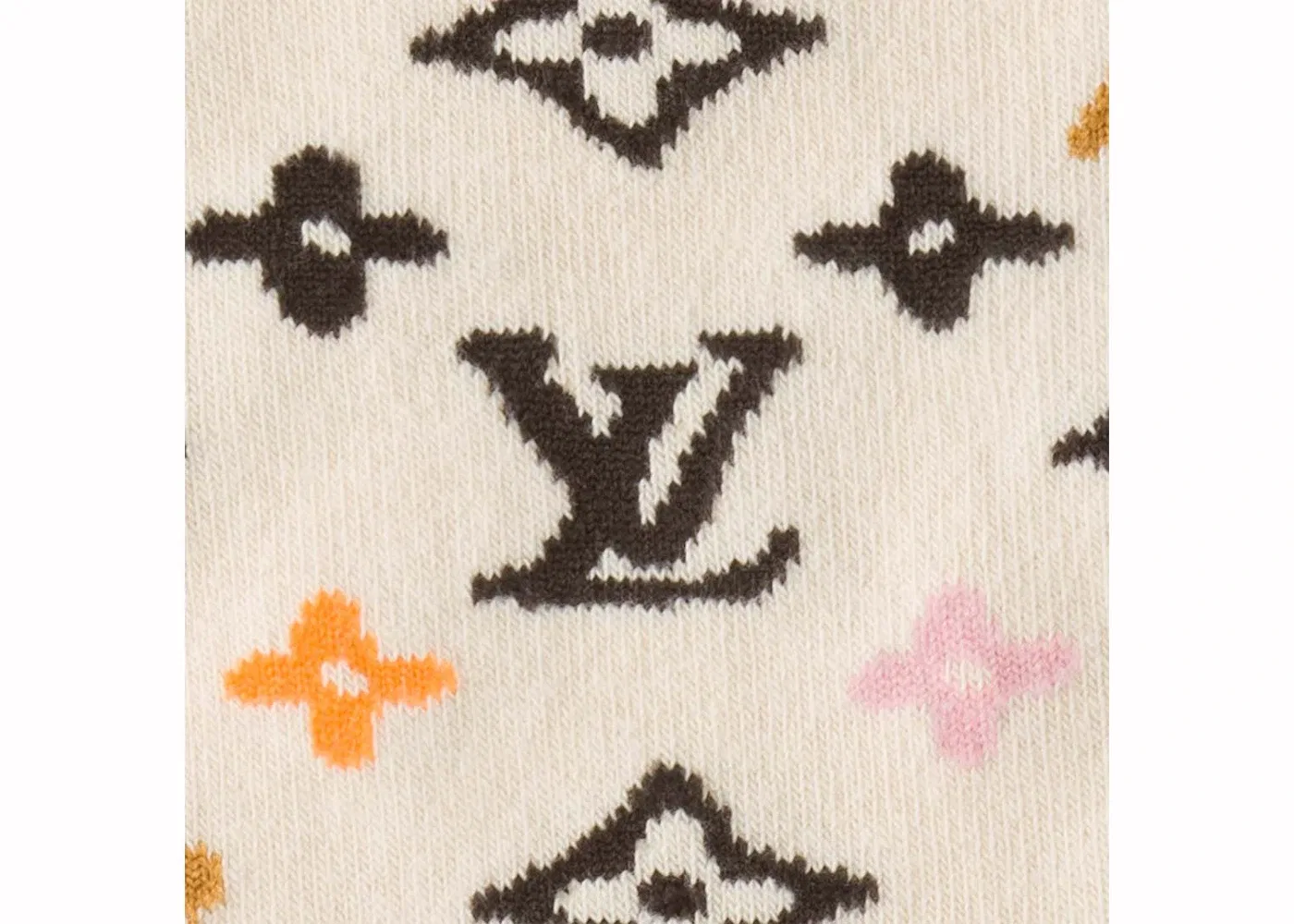 Мужские носки с монограммой Louis Vuitton by Tyler, the Creator Monogram Craggy, Beige — фото 3
