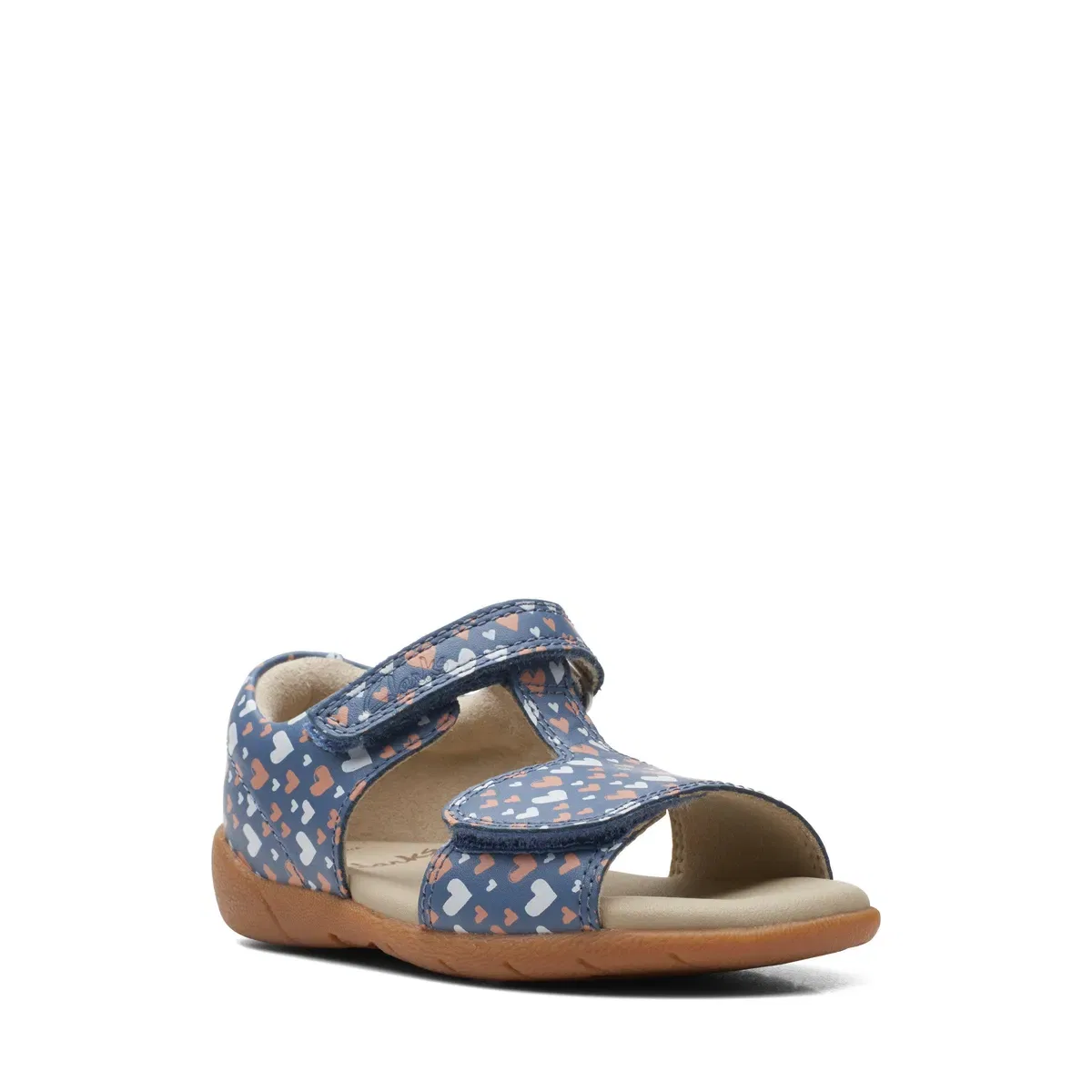 Детские сандалии с джинсовым принтом Zora Beat Clarks, Blue — фото 2