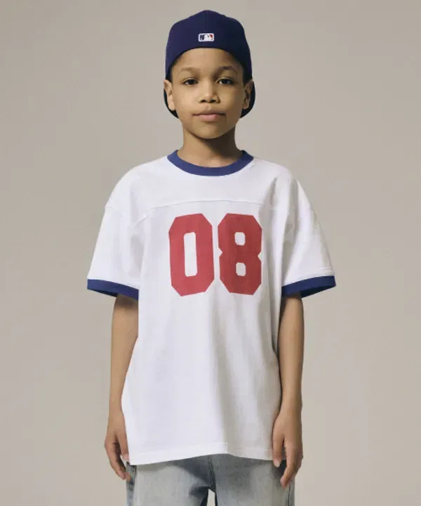 Футболка с длинным рукавом Giant Fit, белая, Takeasy Kids — фото 2