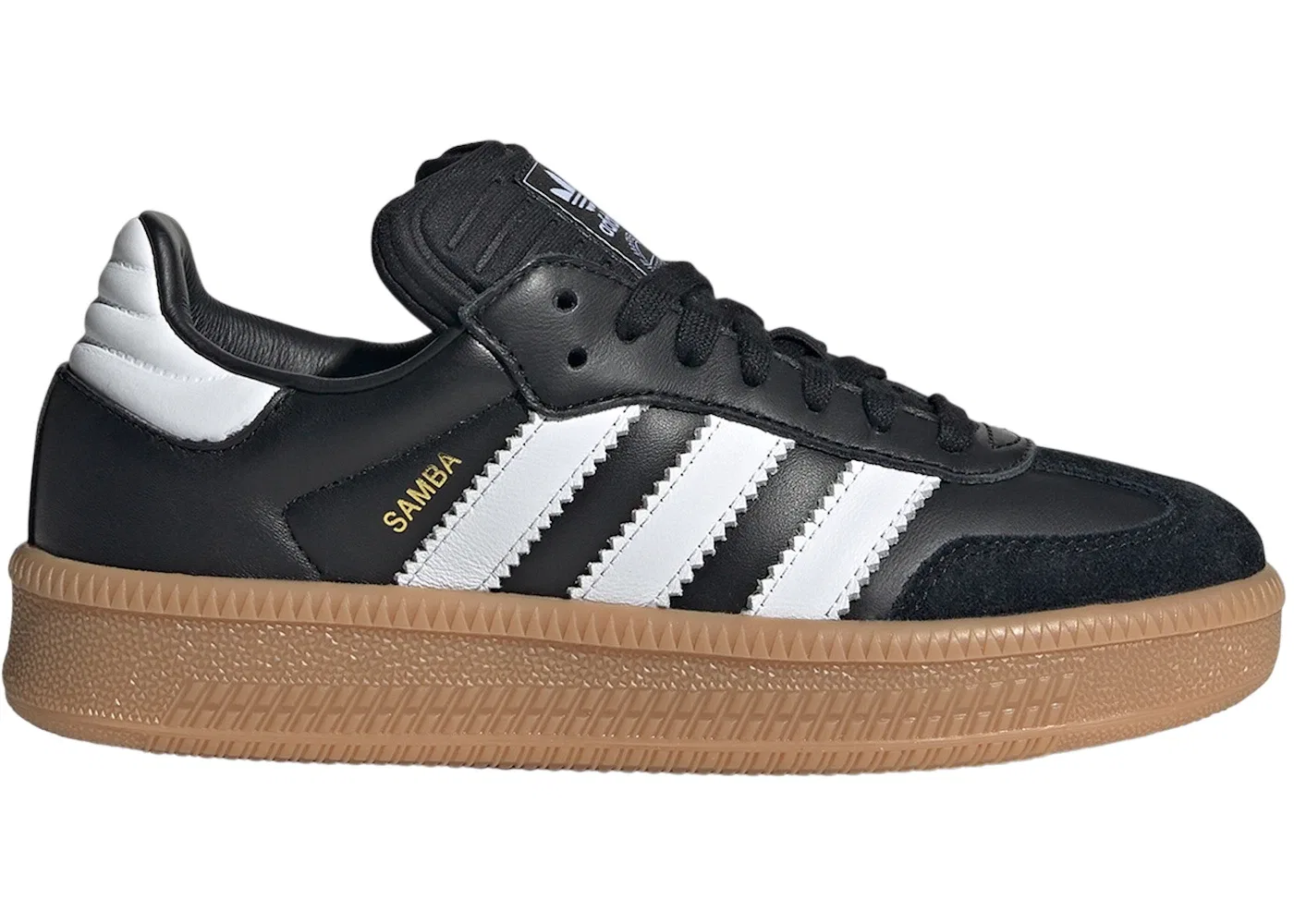 Детские кроссовки Lifestyle Adidas Samba XLG, Core Black Cloud White Gum