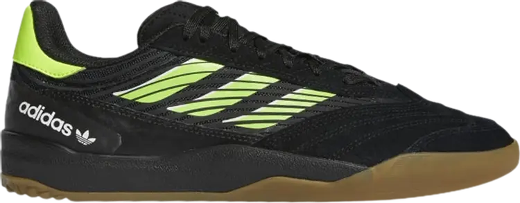 

Кроссовки Adidas Copa Nationale 'Black Signal Green', черный