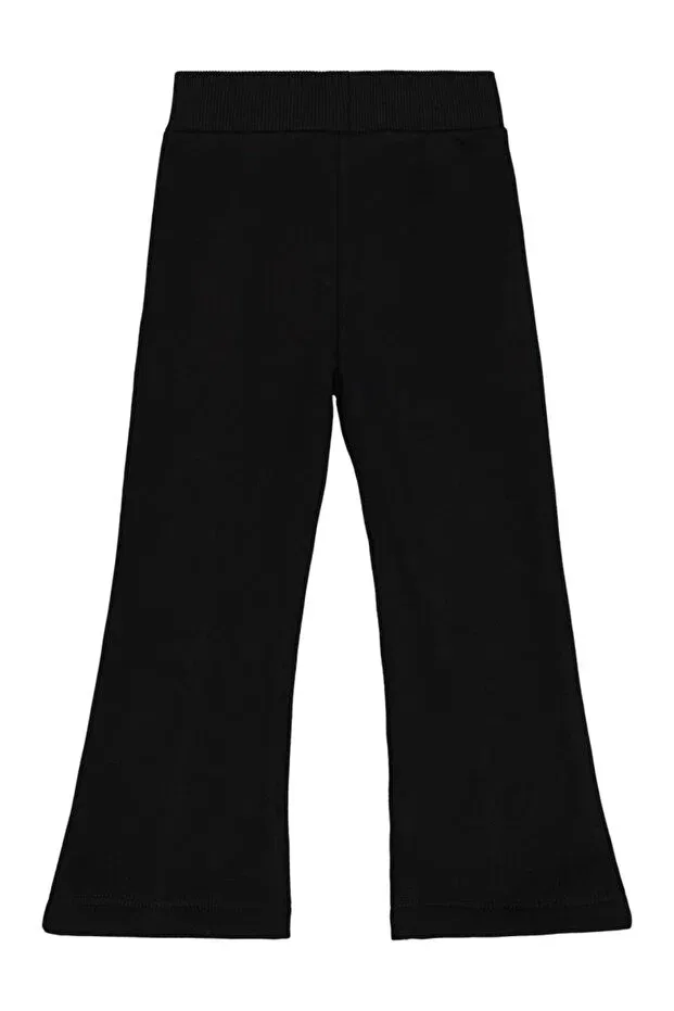 Детские спортивные штаны для девочек скинни Civil Girls, Black — фото 2