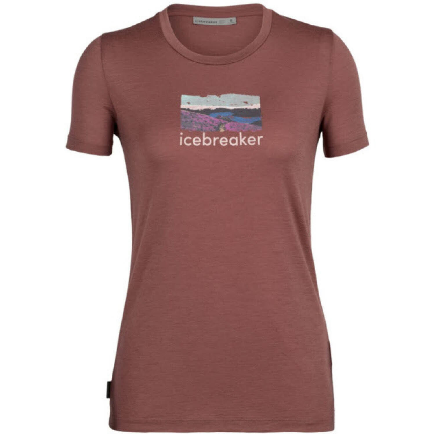 

Футболка Icebreaker W Tech Lite II SS TrailHead, коричневый