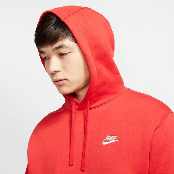 Толстовка Nike Sportswear Hoodie 'Red', красный — фото 2