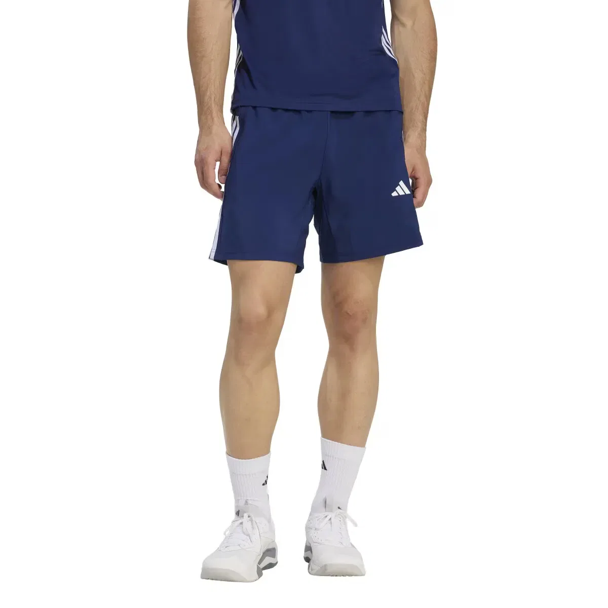 Мужские шорты для тренировок из полиэстера Workout Essentials adidas, Azul