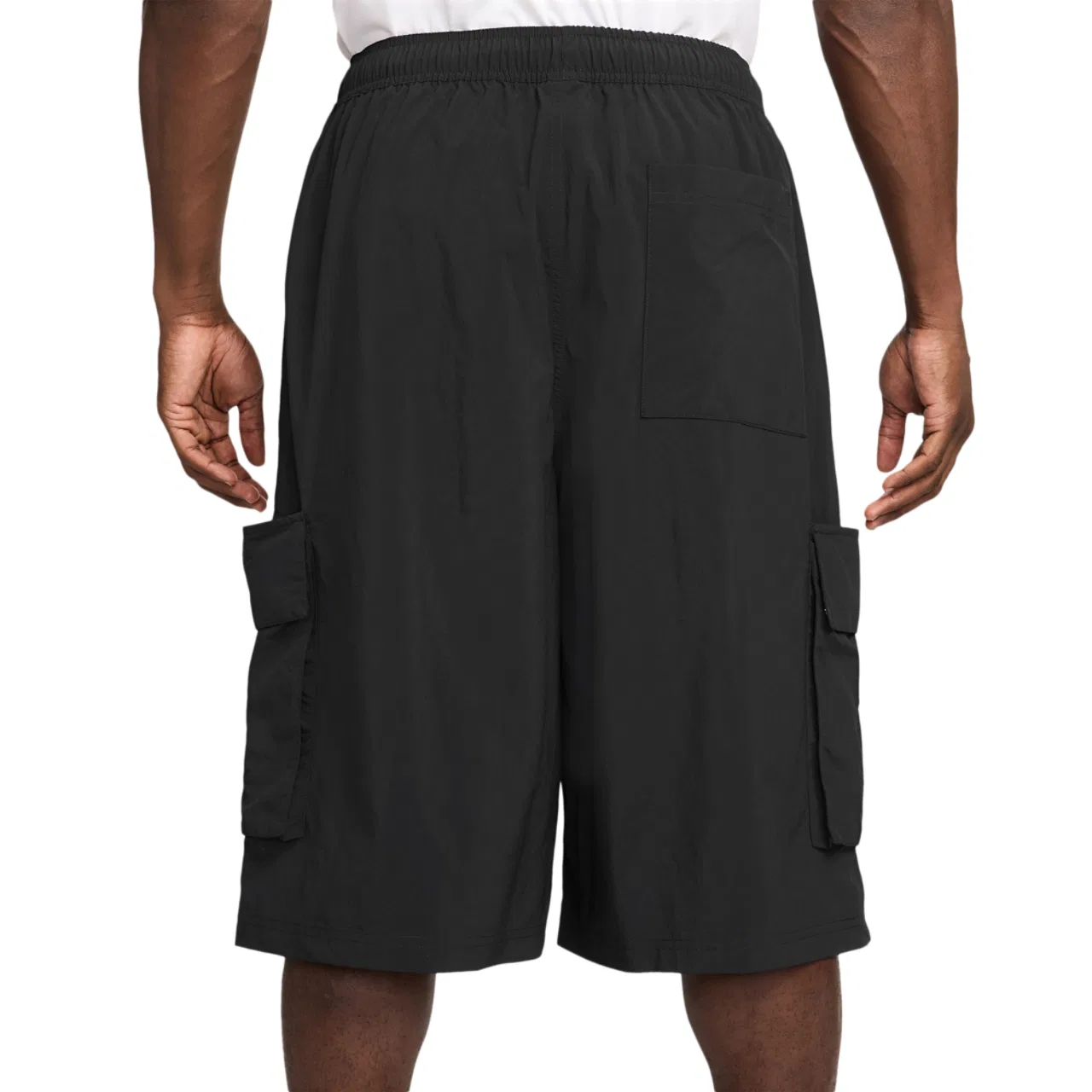 Шорты мужские Club Oversized Cargo Nike, белый/черный — фото 2