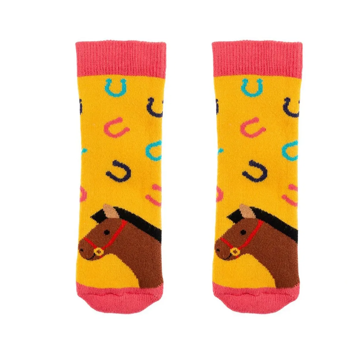 Детские носки для резиновых сапог с принтом лошадей Squelch Wellies, Multi