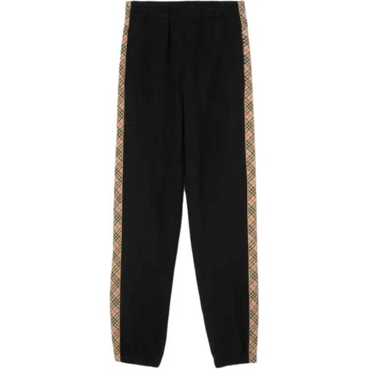 Мужские трикотажные спортивные штаны с манжетами Black Burberry