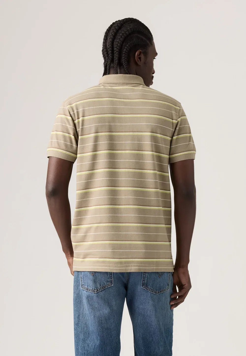 Рубашка поло Levi'S, Ros Stripe Vintage Khaki Pique — фото 2