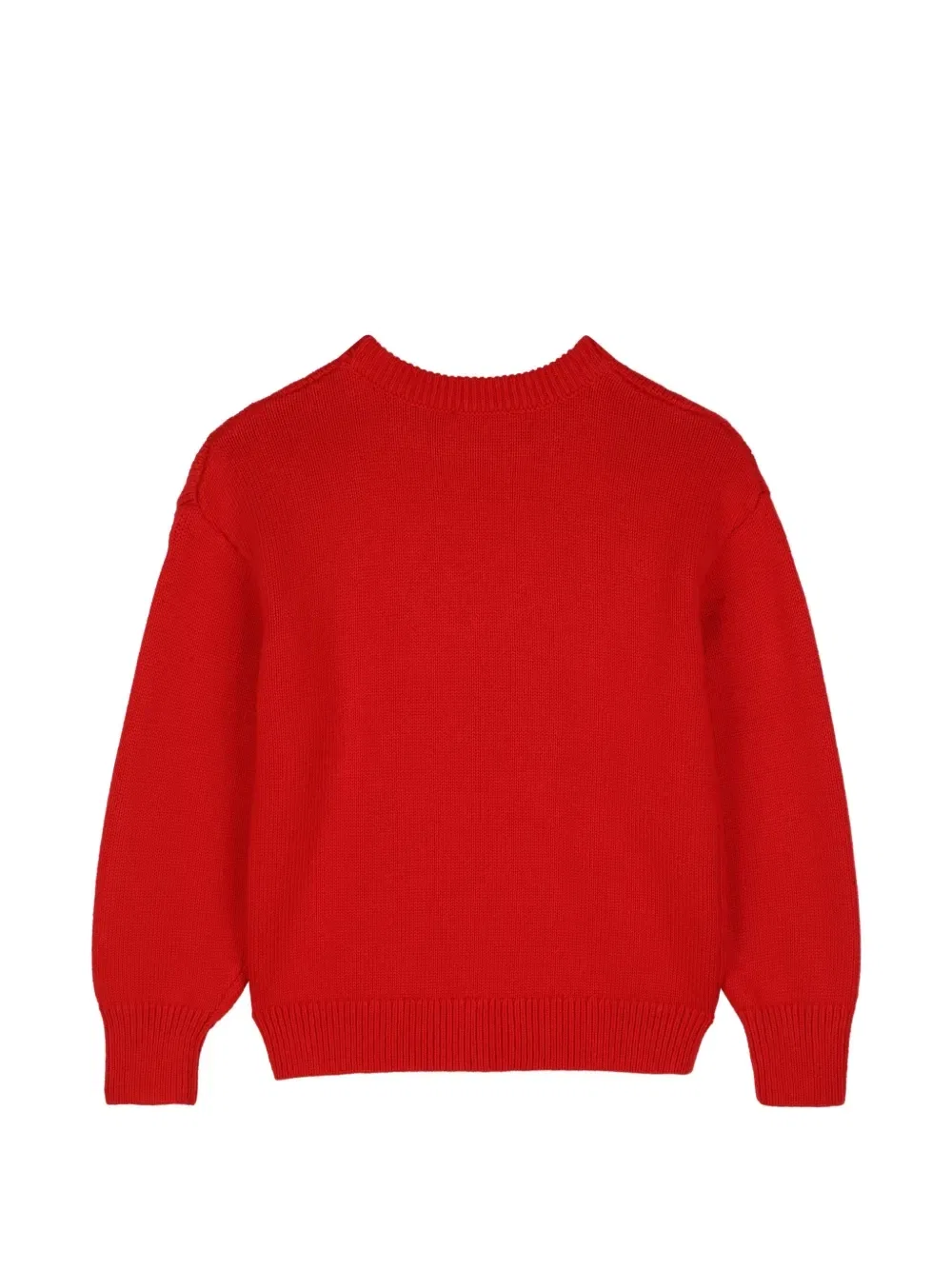 Свитер Boke Flower вязки интарсия Kenzo Kids, красный — фото 2