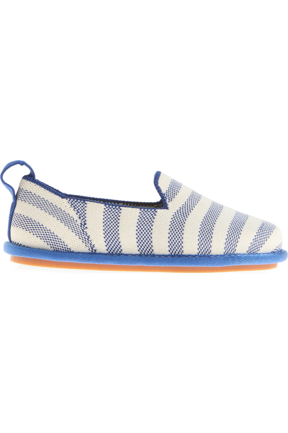 Детские туфли лоферы дышащие The Mini Loafer Rothy's, Harbor Stripe — фото 3