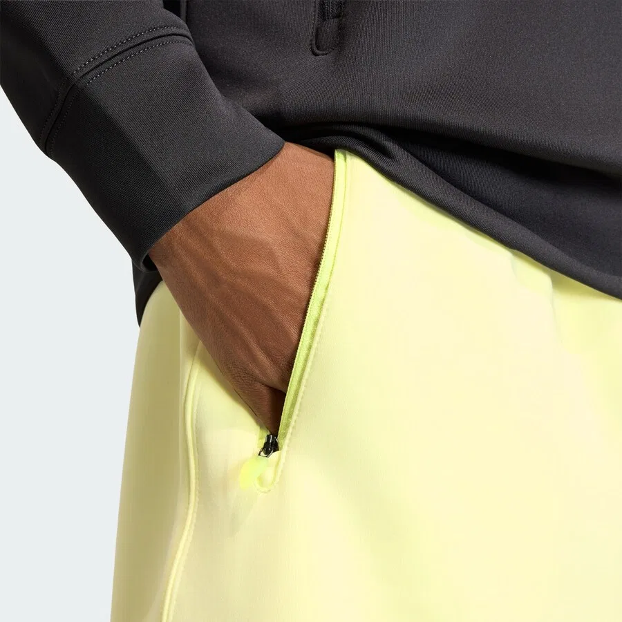 Шорты ADIDAS ORIGINALS Regular Pants 'Trefoil Essentials' светло-желтого цвета — фото 4