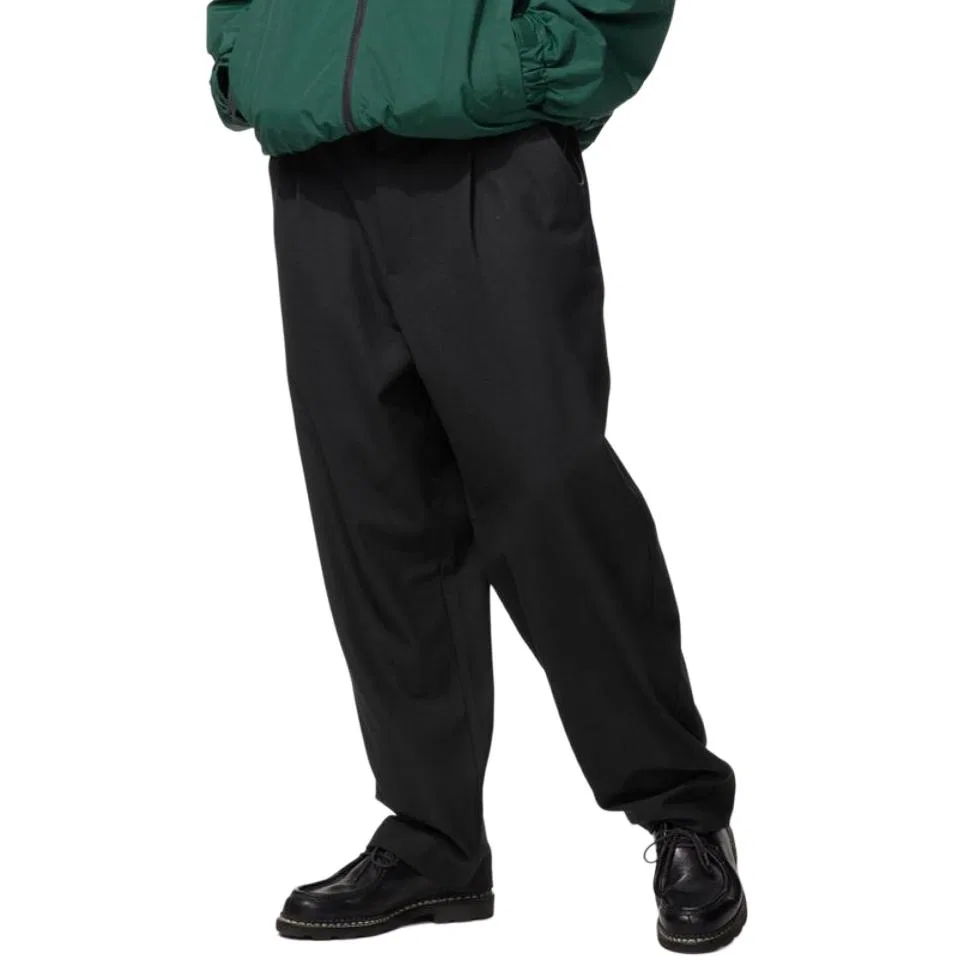 Мужские повседневные брюки прямого кроя Black SS26 Casual Pants UNIQLO — фото 3