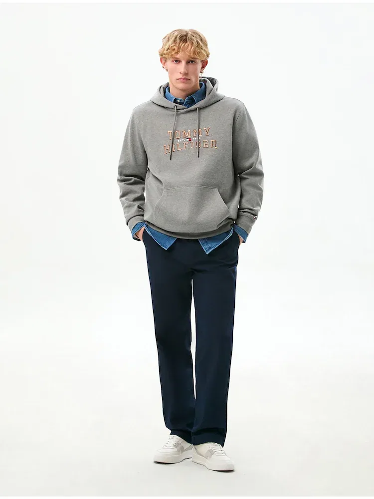 Худи Intecno TOMMY HILFIGER, серый — фото 2