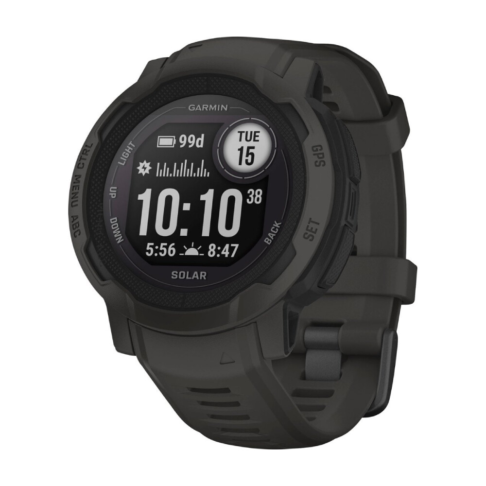 

Умные часы Garmin Instinct 2 Solar, 0.9", Bluetooth, графит, Черный, Умные часы Garmin Instinct 2 Solar, 0.9", Bluetooth, графит